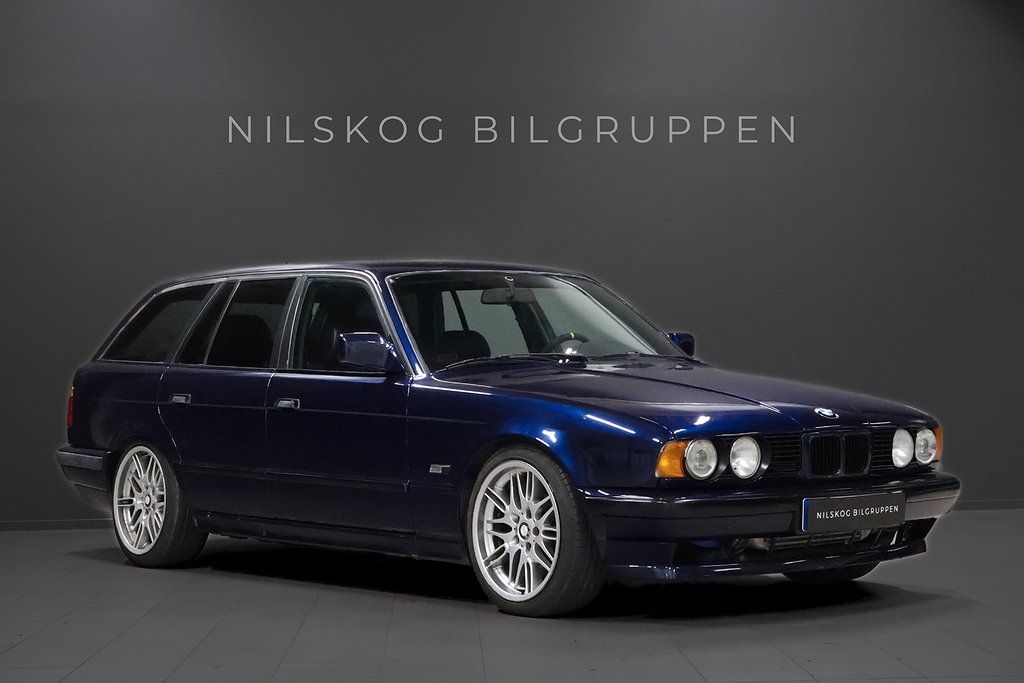 BMW 525 i Touring E34 Turbo | 460whp | EMU Black | H-profil