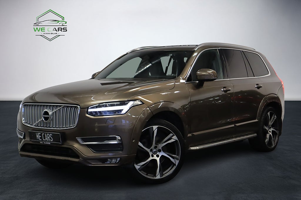 Volvo XC90 D5 AWD Inscription Dragkrok 360 Kamera 225hk