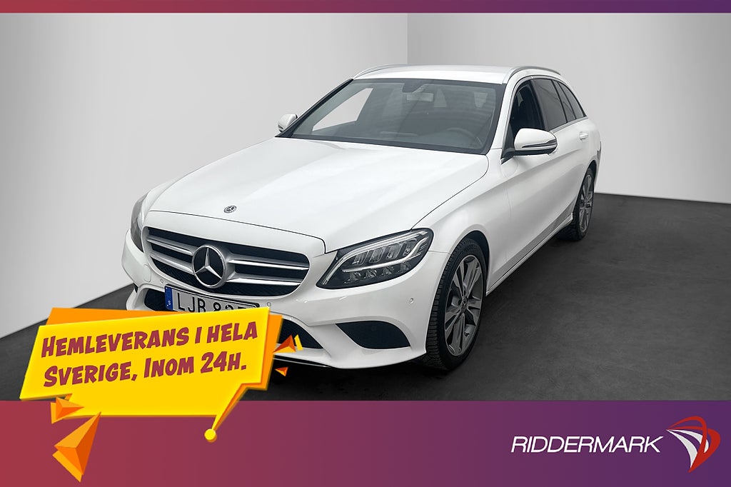 Mercedes-Benz C 200 T d Avantgarde Burmester Kamera Dragkrok