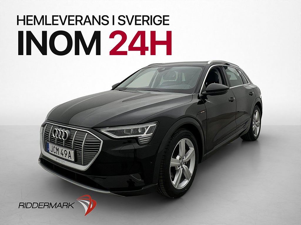 Audi E-Tron 55 Quattro Skinnklädsel Svensksåld Dragkrok