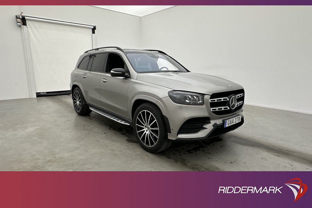 Mercedes-Benz GLS 400 d 4M AMG 7-sits Pano Burmester Värmare