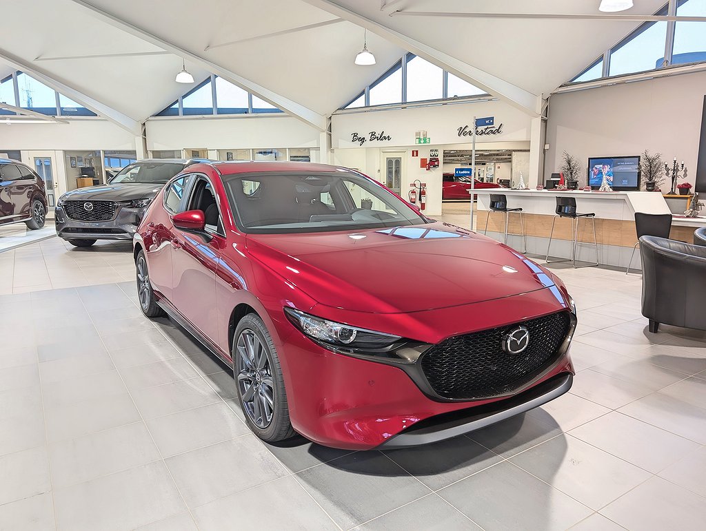 Mazda 3 2.5 e-Skyactiv-G M Hybrid Centre-line (140) Kampanj