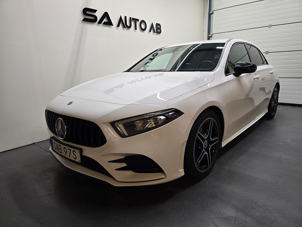 Mercedes-Benz A 180 7G-DCT AMG Sport, nyservad nybesiktigad 