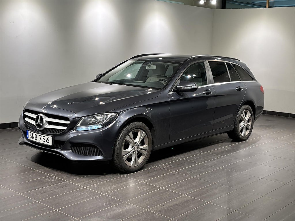 Mercedes-Benz C 180 T 7g-Tronic Plus Avantgarde 156hk Drag Nav | Ränta 1,99%