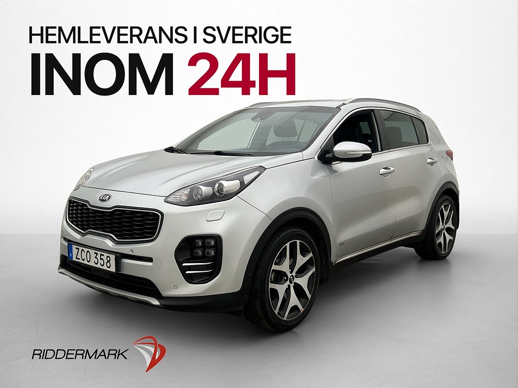 Kia Sportage 1.6 T-GDI AWD GT-Line M&K-Värm Drag Kamera Navi