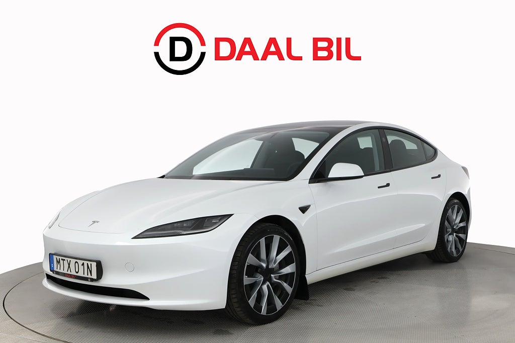 Tesla Model 3 LONG RANGE AWD 78,1kWh 498HK HIGHLAND PANO AMBIENT KAM