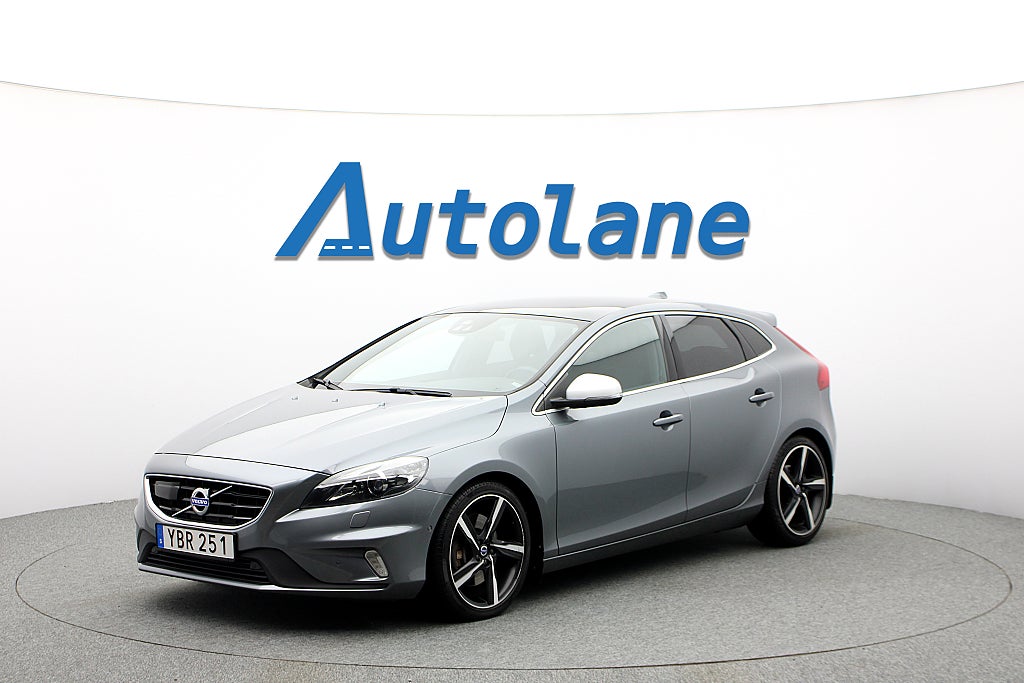 Volvo V40 D4 Polestar, R-Design, B-Kamera, Pano, HK, VOC, 200hk