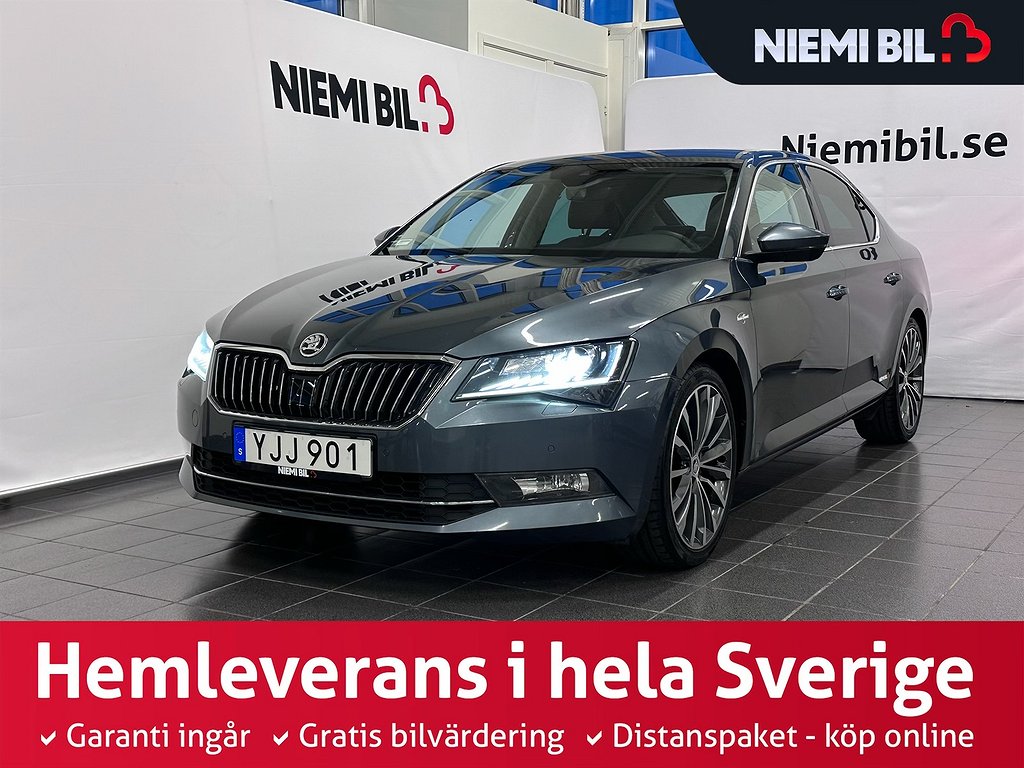 Skoda Superb 2.0 TDI DSG S&V-hjul/Drag/Skinn/Kamera/Dvärm