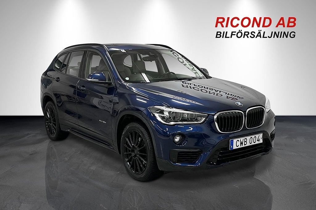 BMW X1 xDRIVE 18D AUT SPORT LINE 1 ÄGARE OBS ENDAST 4385 MIL