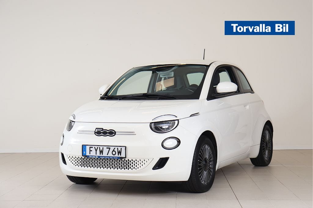 Fiat 500E Icon 42 kWh Aut Vhjul Releasing fr.3495:-mån