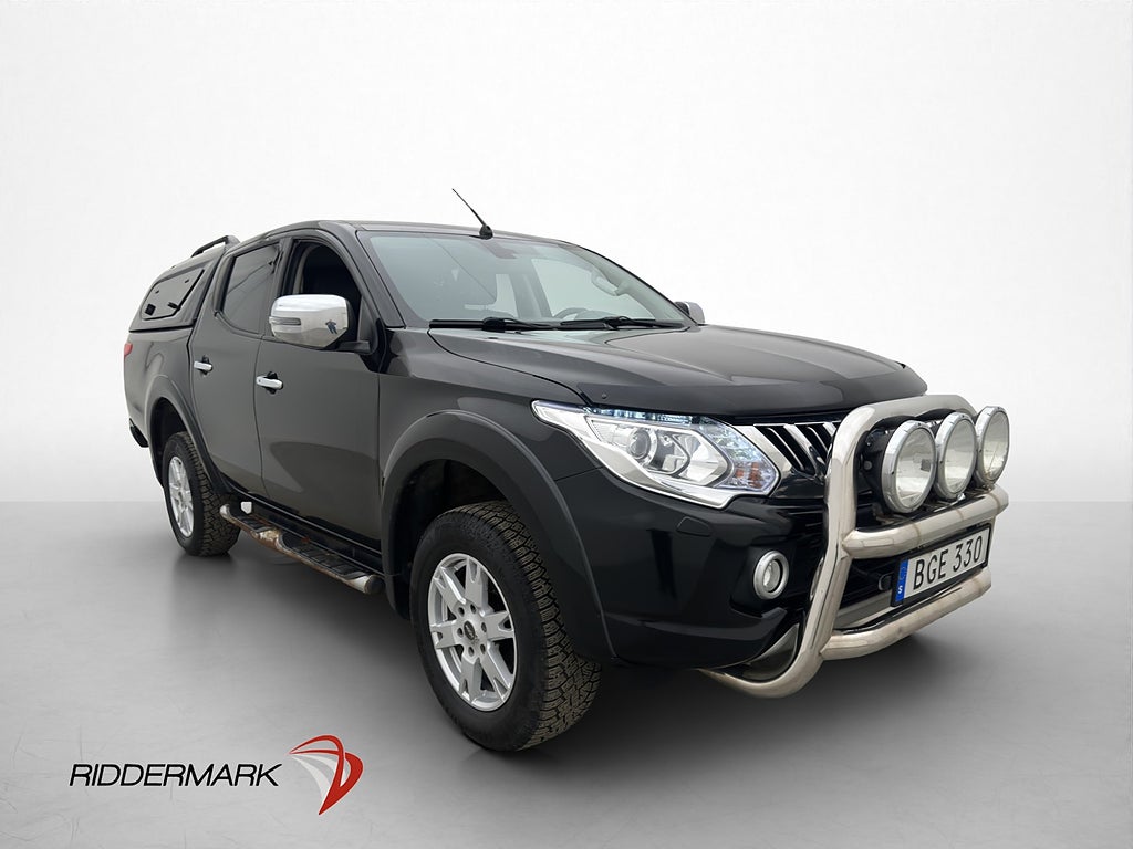 Mitsubishi L200 2.4 4WD Värmare Dragkrok Skinn B-Kamera Kåpa