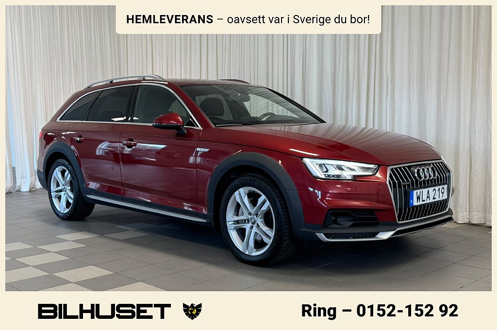 Audi A4 Allroad Quattro 2.0 TDI S Tronic B&O Värmare Drag