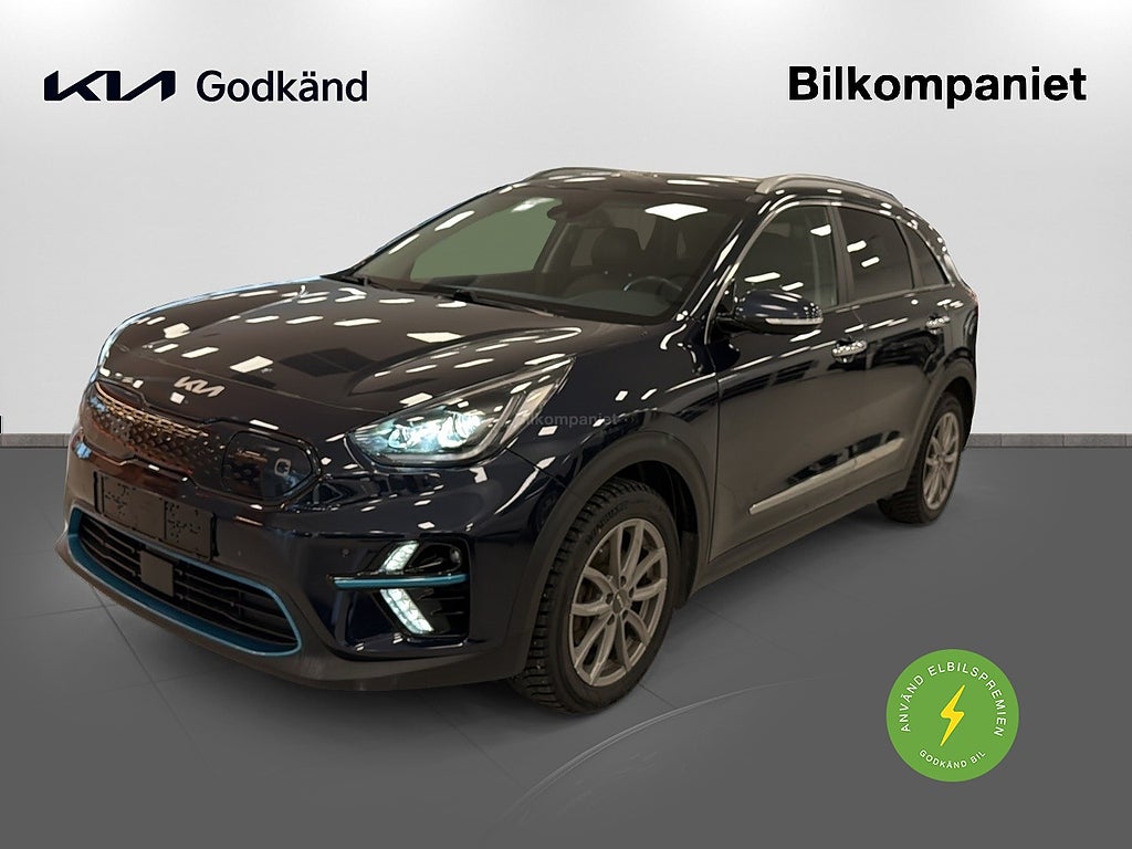Kia E-Niro 64 kWh Advance Plus MOMS SoV-däck Kamera Skinn