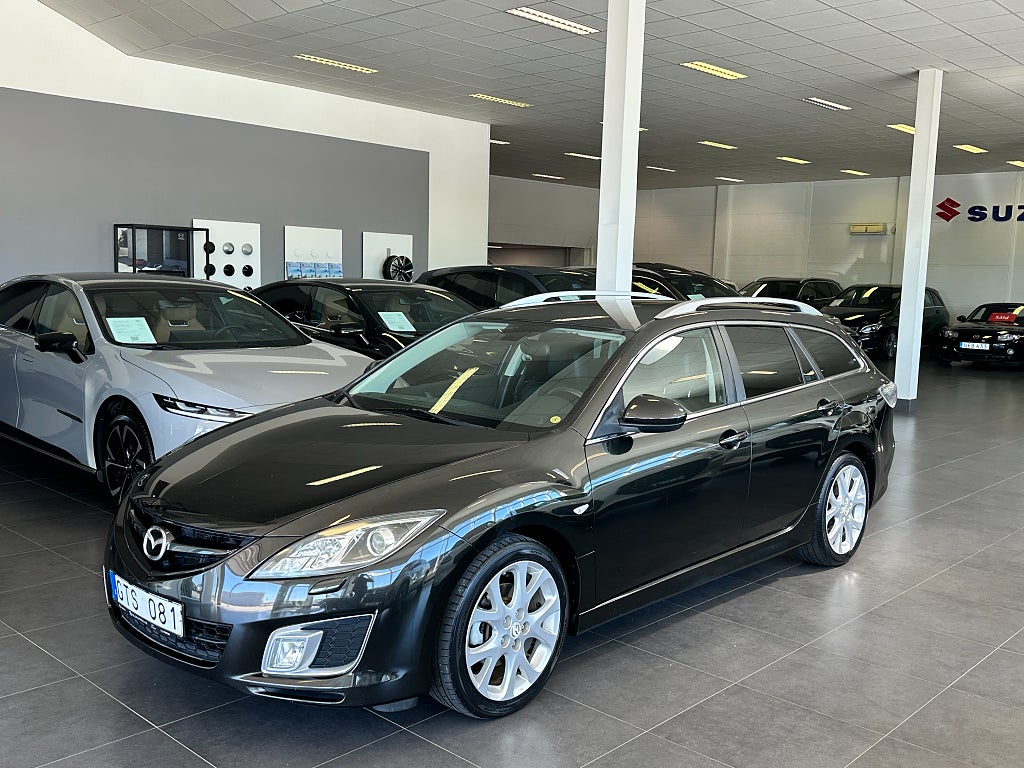 Mazda 6 Kombi 2.5 MZR Sport - Dragkrok - BOSE - V-Hjul Ingår
