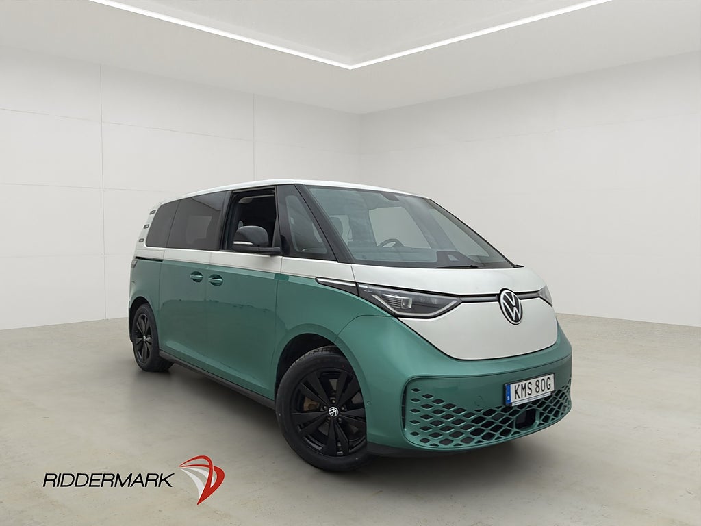 Volkswagen ID. Buzz Pro 82 kWh Värm Drag Kamera CARPLAY Moms