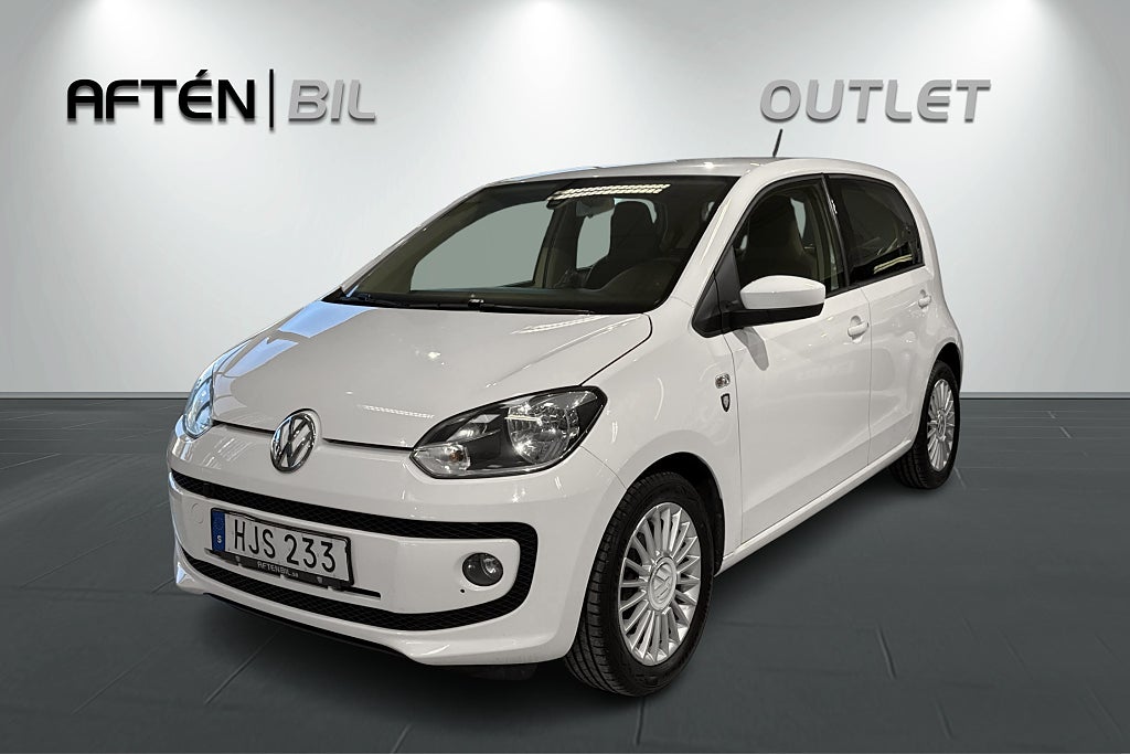 Volkswagen UP! 5-dörrar 1.0 MPI high up! 75hk|Motorvärmare|P-sensor|