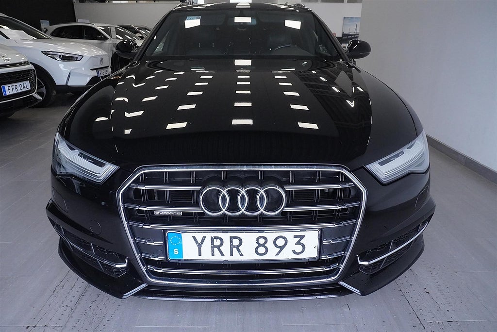 Audi A6 Avant 2.0 TDI Quattro S Tronic S-Line Värmare Drag Bytt Kamrem |