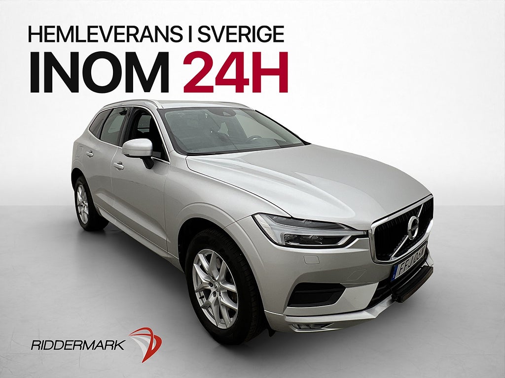 Volvo XC60 B4 AWD 197hk Momentum Adv H/K Drag Kamera Värmare
