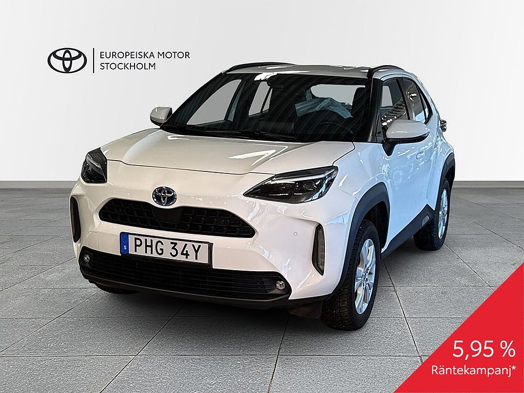 Toyota Yaris Cross 1,5 HYBRID ACTIVE PLUS - VINTERHJUL/MOMS