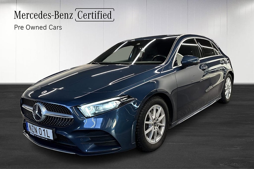 Mercedes-Benz A 200 d 4MATIC AMG MOMS Kamera Värmare Widescreen