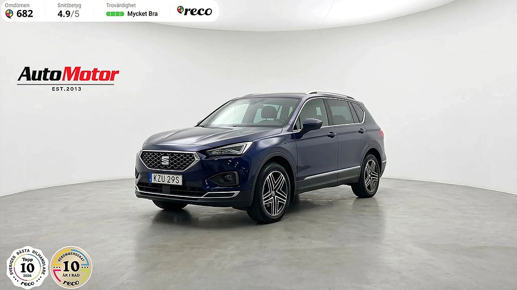 Seat Tarraco Xcellence 7sits 2.0 TDI 4Drive 190hk Drag/Väram