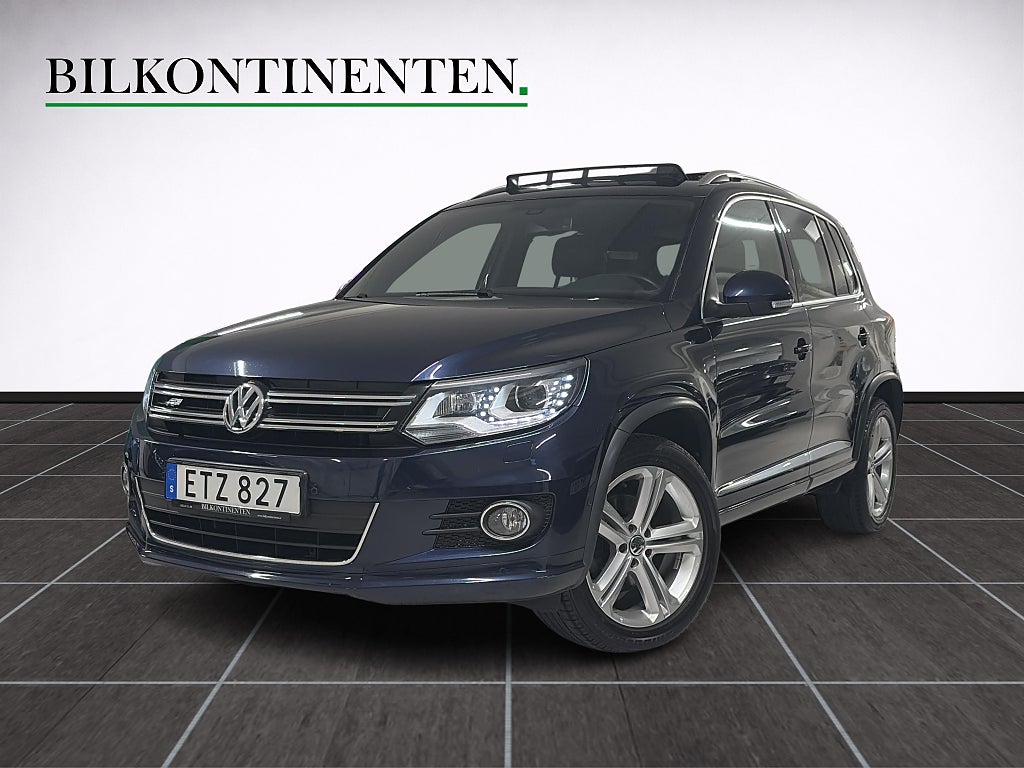 Volkswagen Tiguan 2.0TDI 184hk 4M R-Line **SÅLD** Värmare Pano Skinn Drag