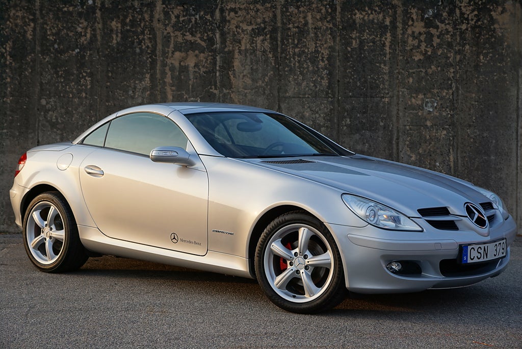 Mercedes-Benz SLK 200 Kompressor 163hk Cabriolet|Låga Mil|2-Ägare|