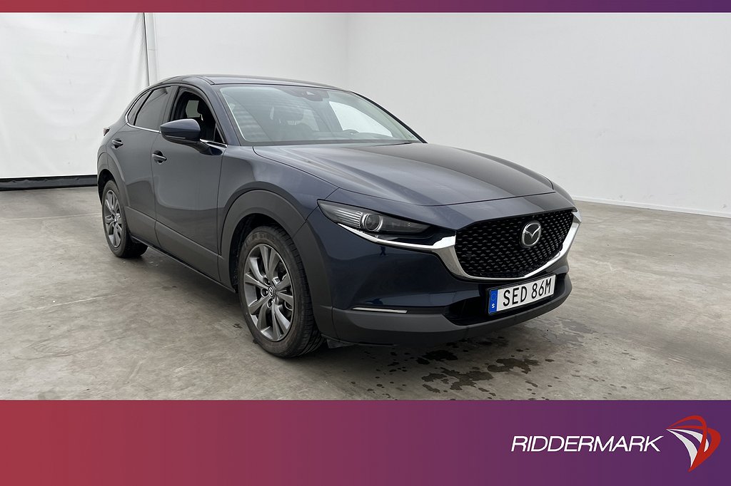 Mazda CX-30 2.0 M-Hybrid 180hk Cosmo BOSE 360° HUD Dragkrok