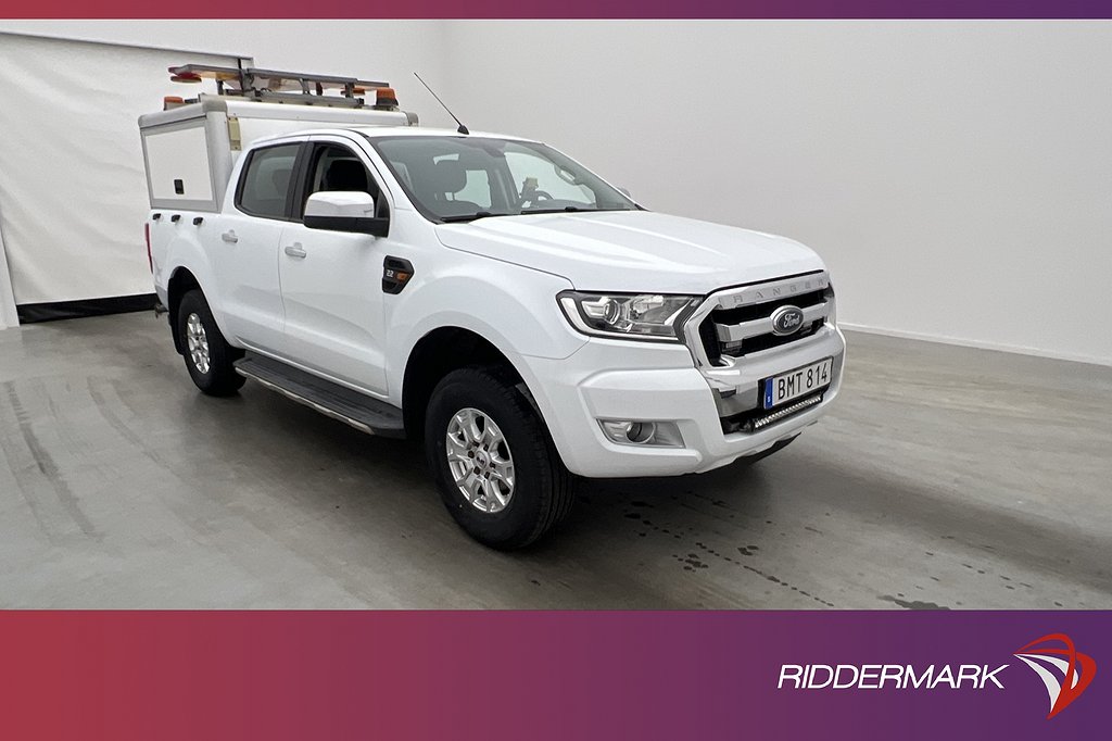 Ford ranger 2.2TDCi 4x4 Värmare Dragkrok Påbyggnad Moms