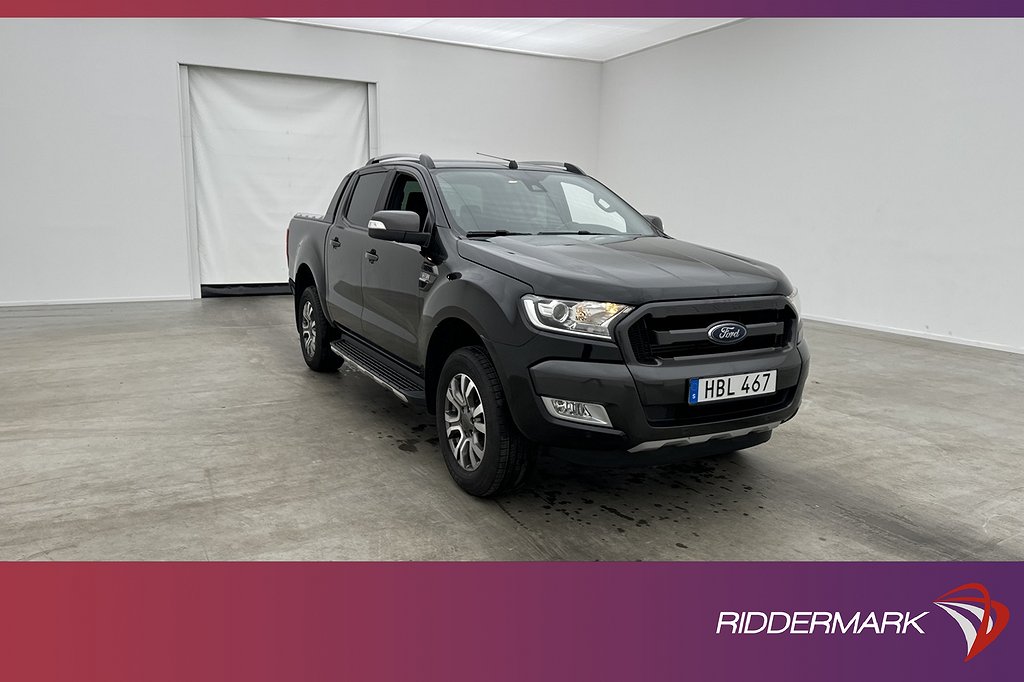 Ford ranger Wildtrak 3.2 4x4 Värmare Dragkrok Moms 1-Ägare