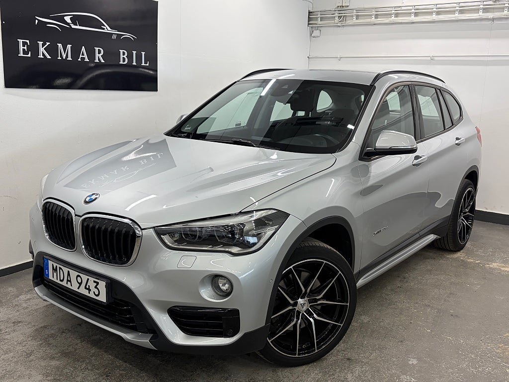 BMW X1 xDrive20d Steptronic Sport line|P-sens|Drag|Ny-serv