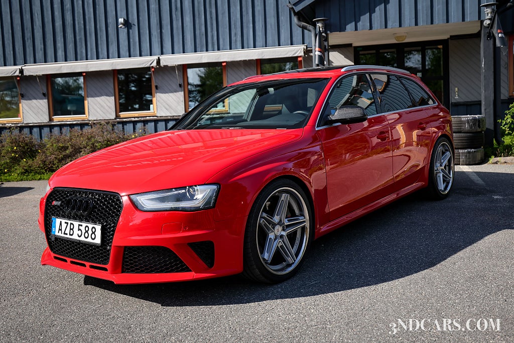 Audi RS4 AVANT 4.2 FSI V8 Q S Tronic PANORAMA M-VÄRMARE B&O LJUD