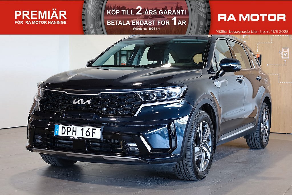 Kia Sorento PHEV 265hk Advance Plus AWD 7-sits Nybilsgaranti 2022