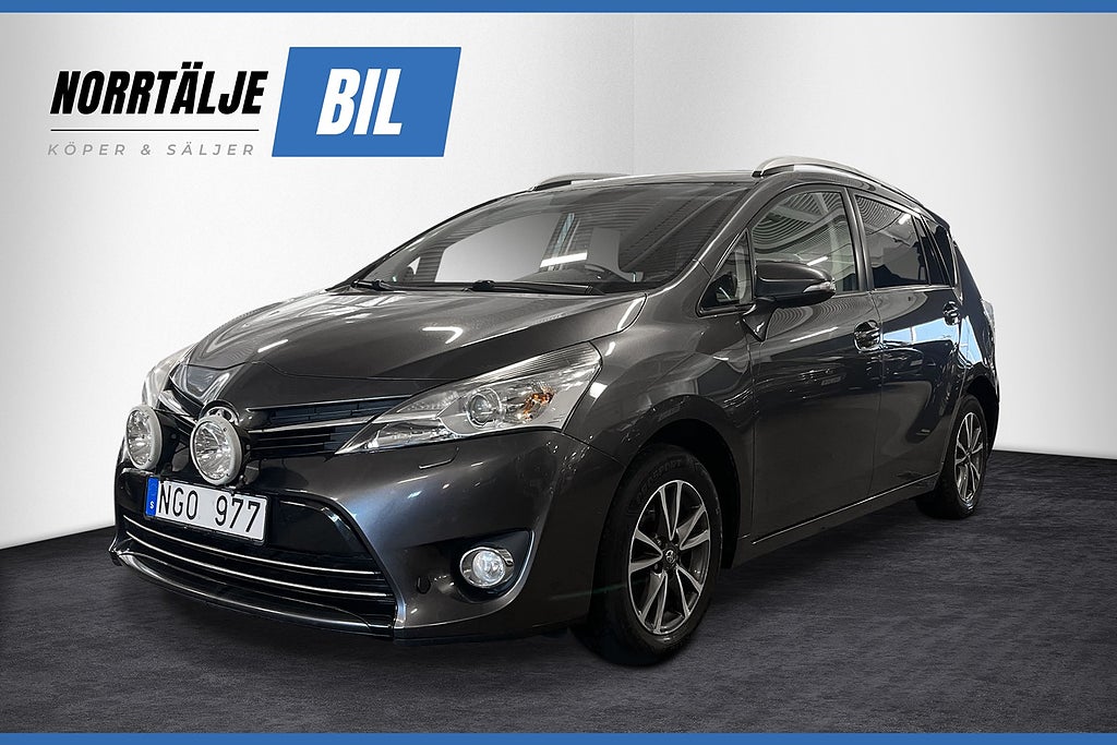 Toyota Verso 7 SITS BUSINESS 1.8 147HK M&K DRAG BT NYBES NYSERV