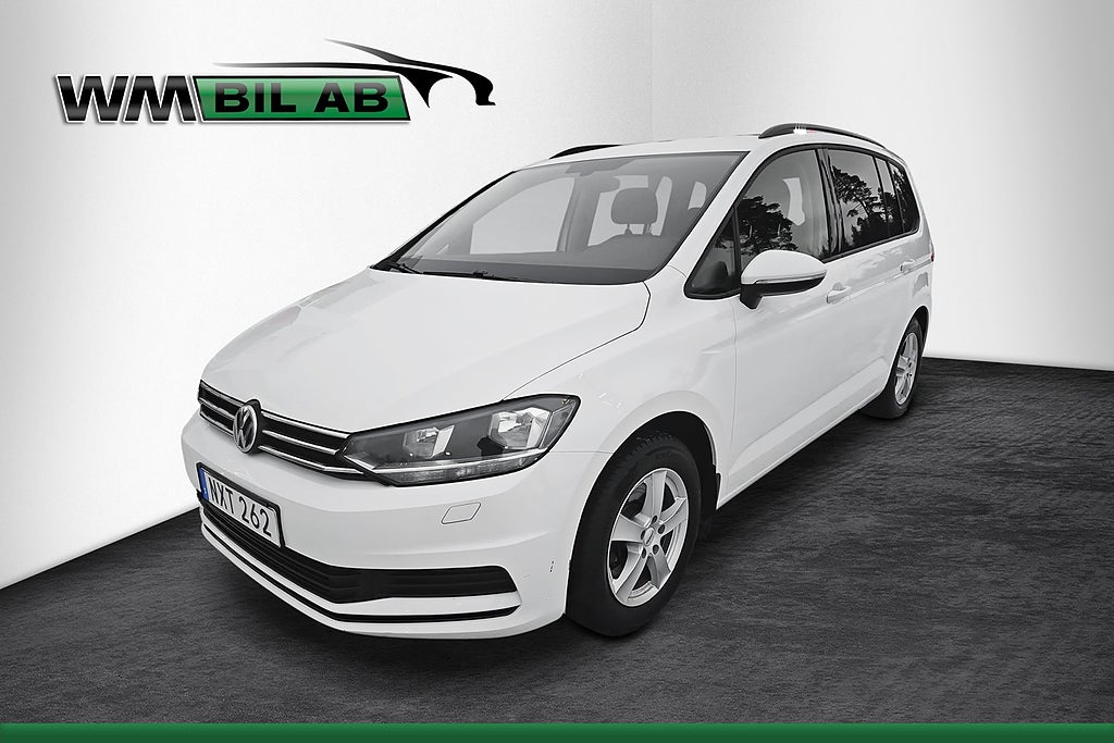 Volkswagen Touran 7-seater 1.2 TSI 110hk BMT Base , Drag