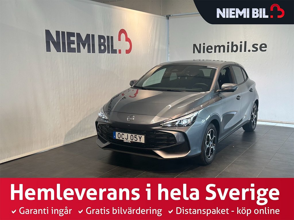 MG 3 Hybrid+ Luxury Aut 360/7års garanti/ACC/Rattvärme