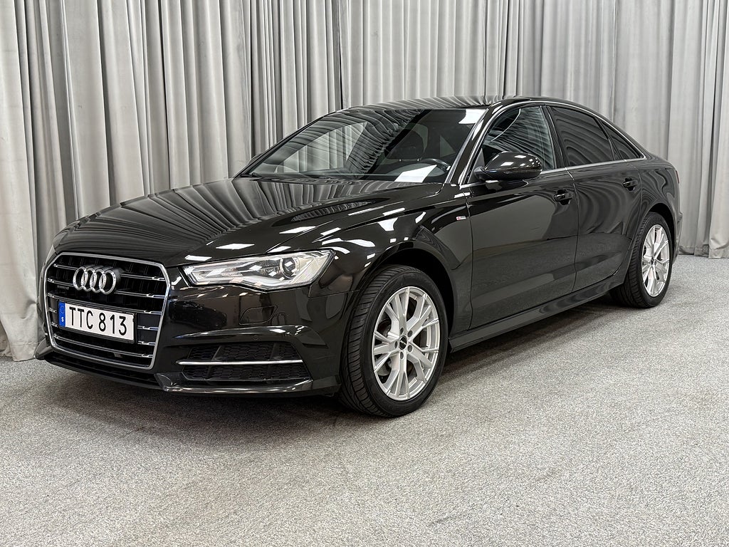 Audi A6 2.0 TDi 190HK S-Line Sedan Quattro Aut Drag/Dieselv