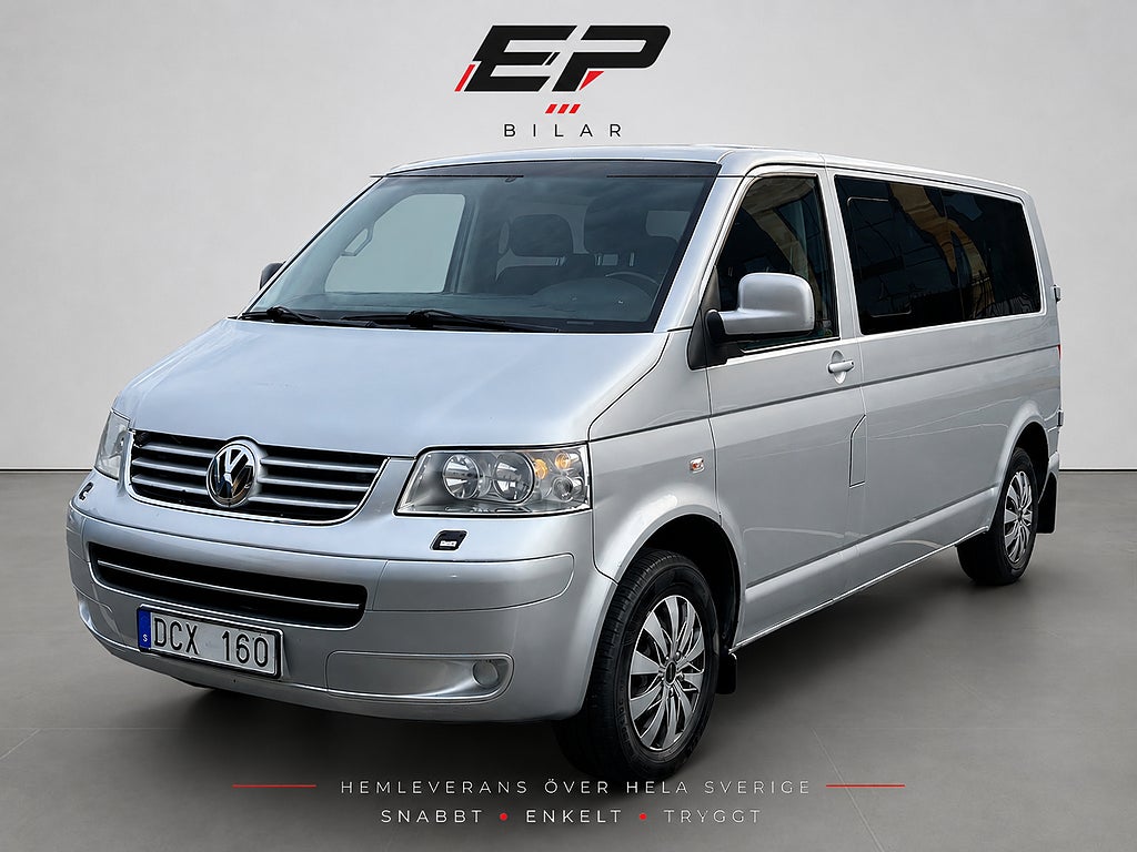 Volkswagen Caravelle 2.5 TDI DPF 10v Comfortline| 9-Sits|Dragkrok|Servad