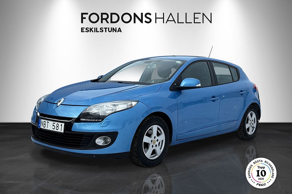 Renault Mégane 1.6 /Nyservad /Nybesiktad /PDC /SoV-hjul /110hk