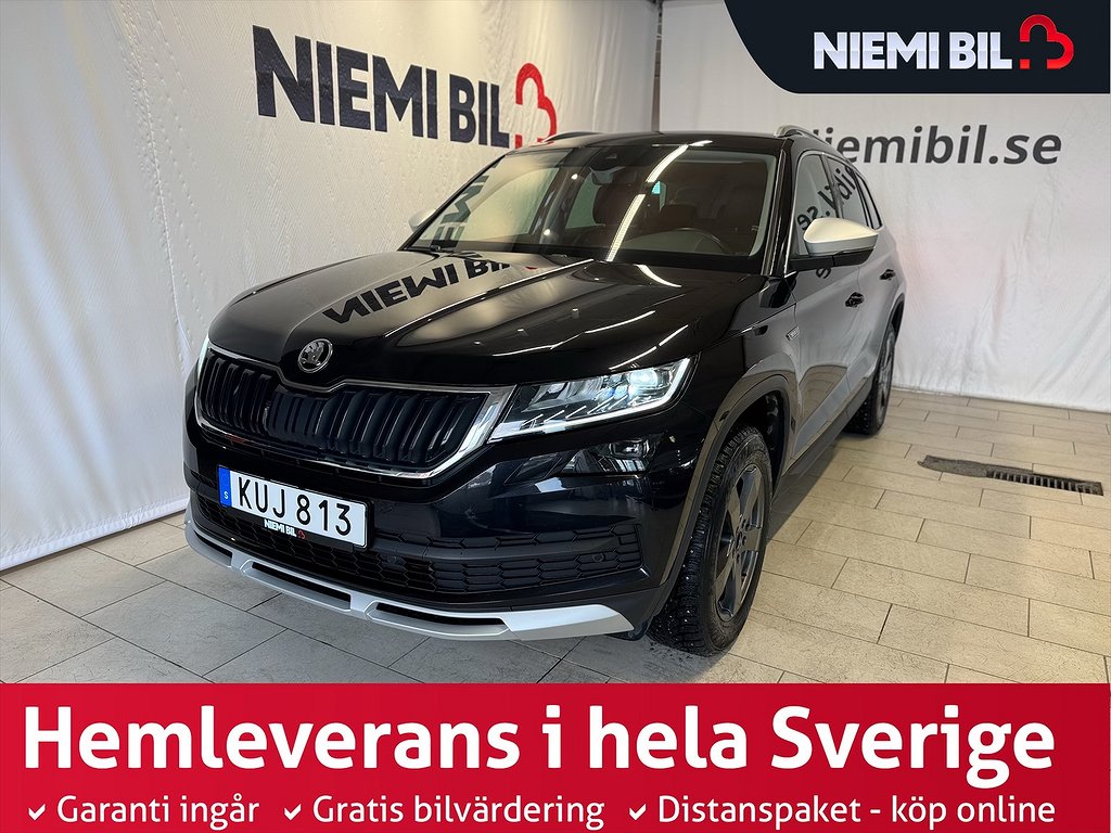 Skoda Kodiaq Scout TDI 4x4 Business 7-sits Drag Mvärm S&V