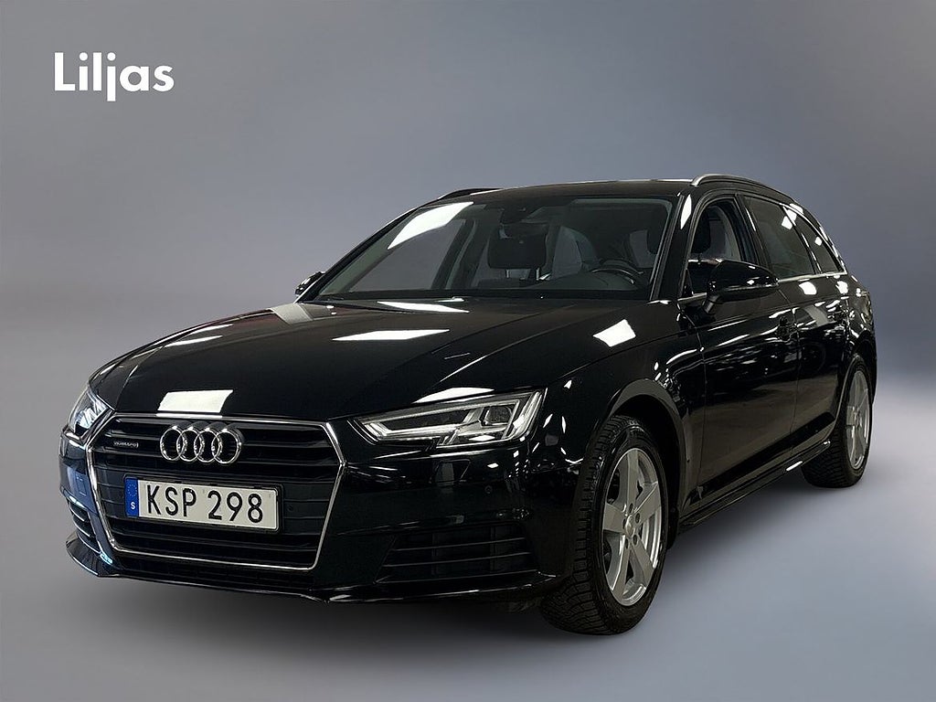 Audi A4 2.0 TDI Quattro Proline//Dragkrok//V-hjul//Värmare//