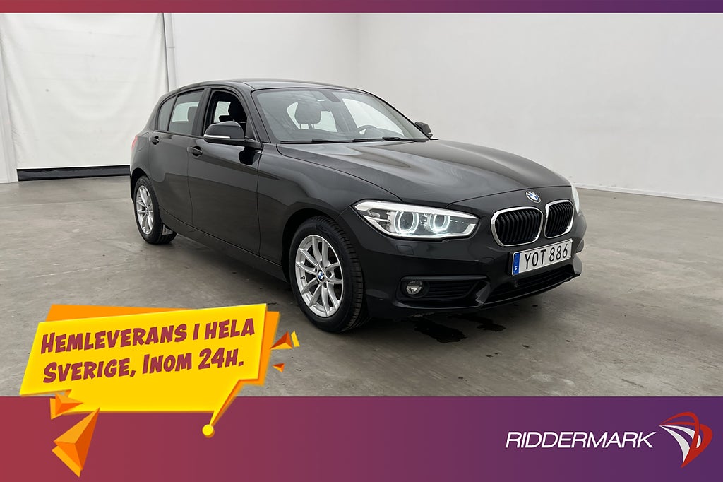 BMW 118 i Advantage Värmare Sensorer Keyless Låg-Årsskatt