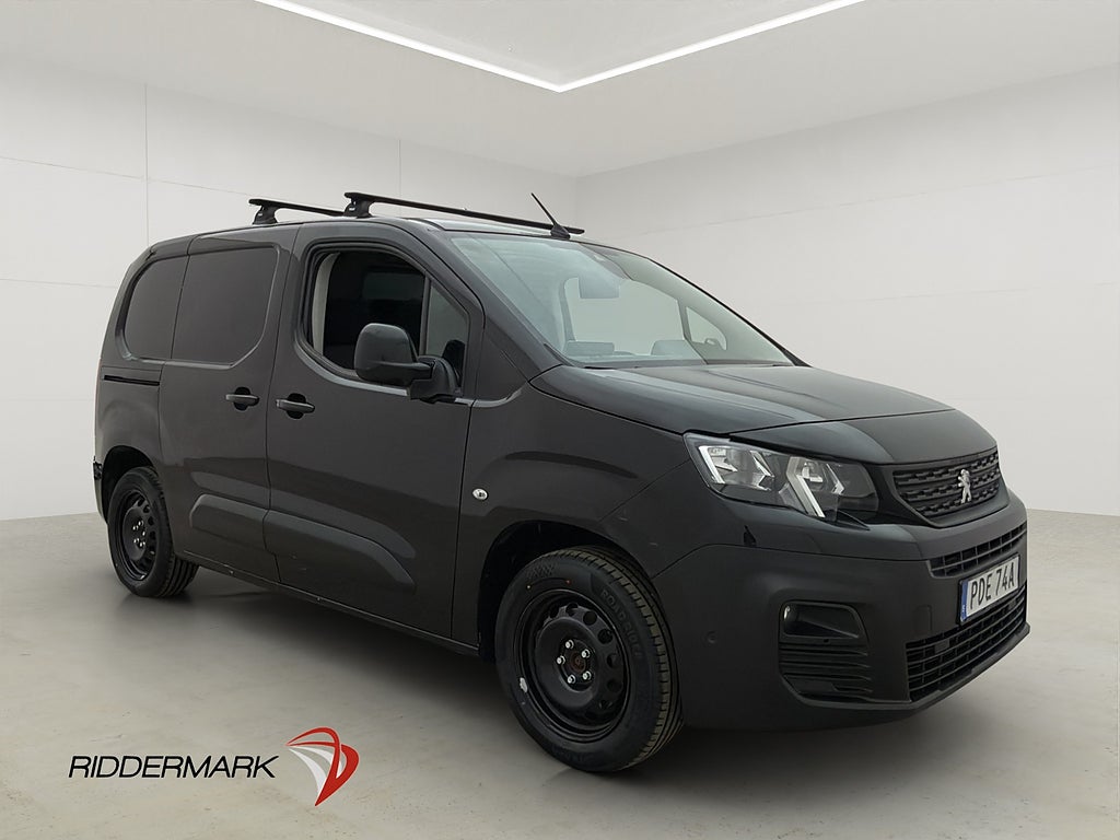 Peugeot Partner Dragkrok B-Kamera Farthållare CARPLAY Moms