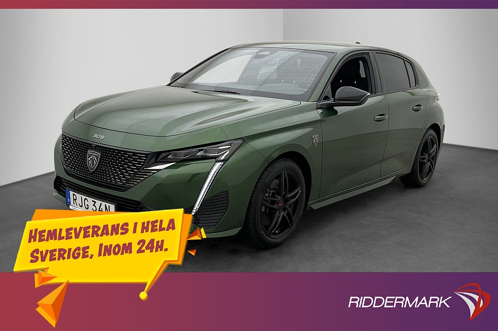 Peugeot 308 Plug-In Hybrid 224hk GT Focal 360 Navi Rattvärme