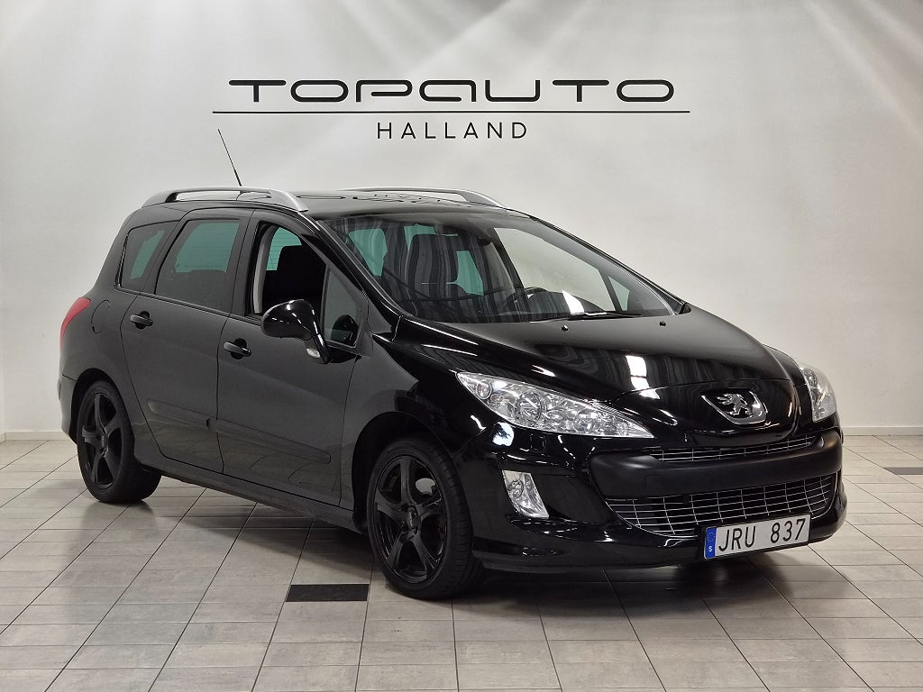 Peugeot 308 SW 1.6 THP Manuell 156hk |Panorama|Motorvärmare|Nyservad