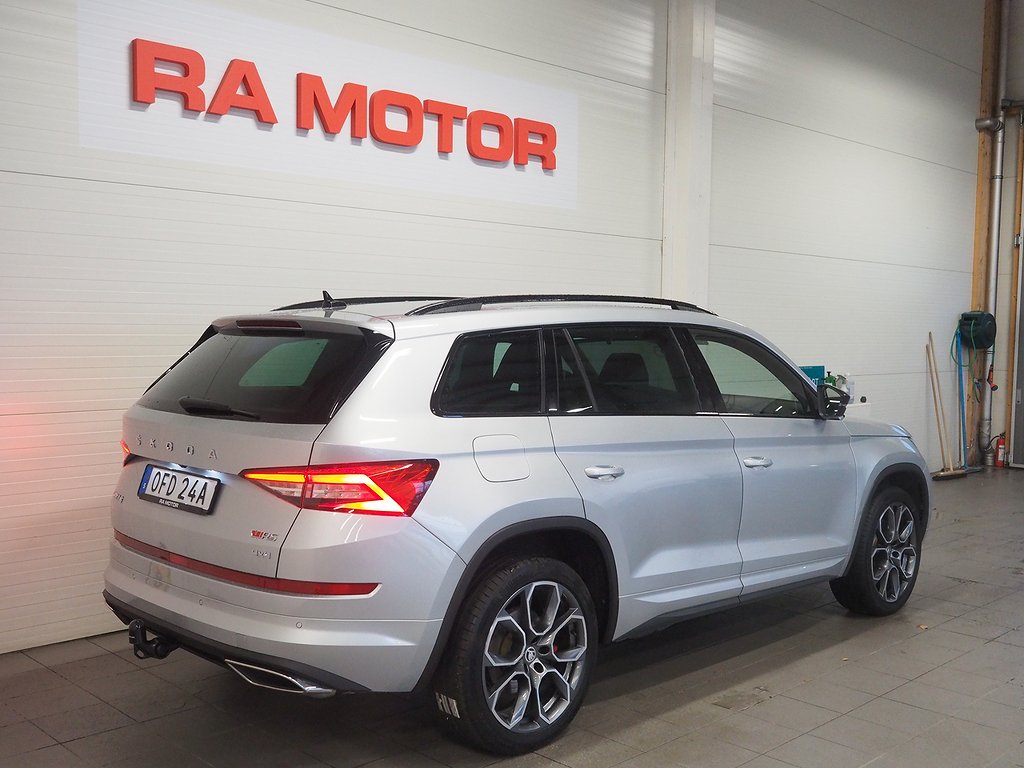 Skoda Kodiaq RS 2.0 TDI 240hk 4x4 | Drag | D-Värm | Cockpit 2020