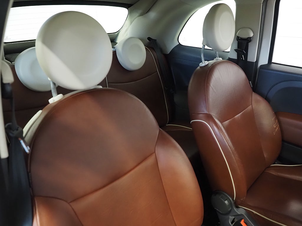 Fiat 500C 1.2 8V 69hk Lounge Cab | Skinn | 2012