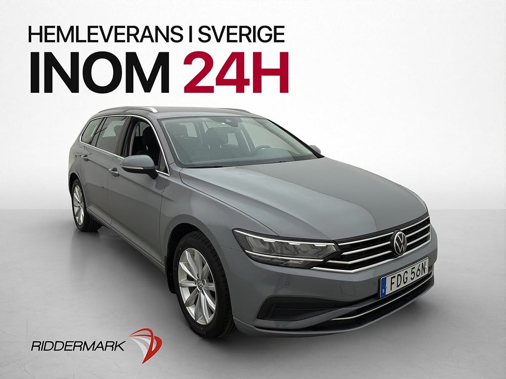 Volkswagen Passat 1.5 TSI 150hk Cockpit Kamera Navi CarPlay