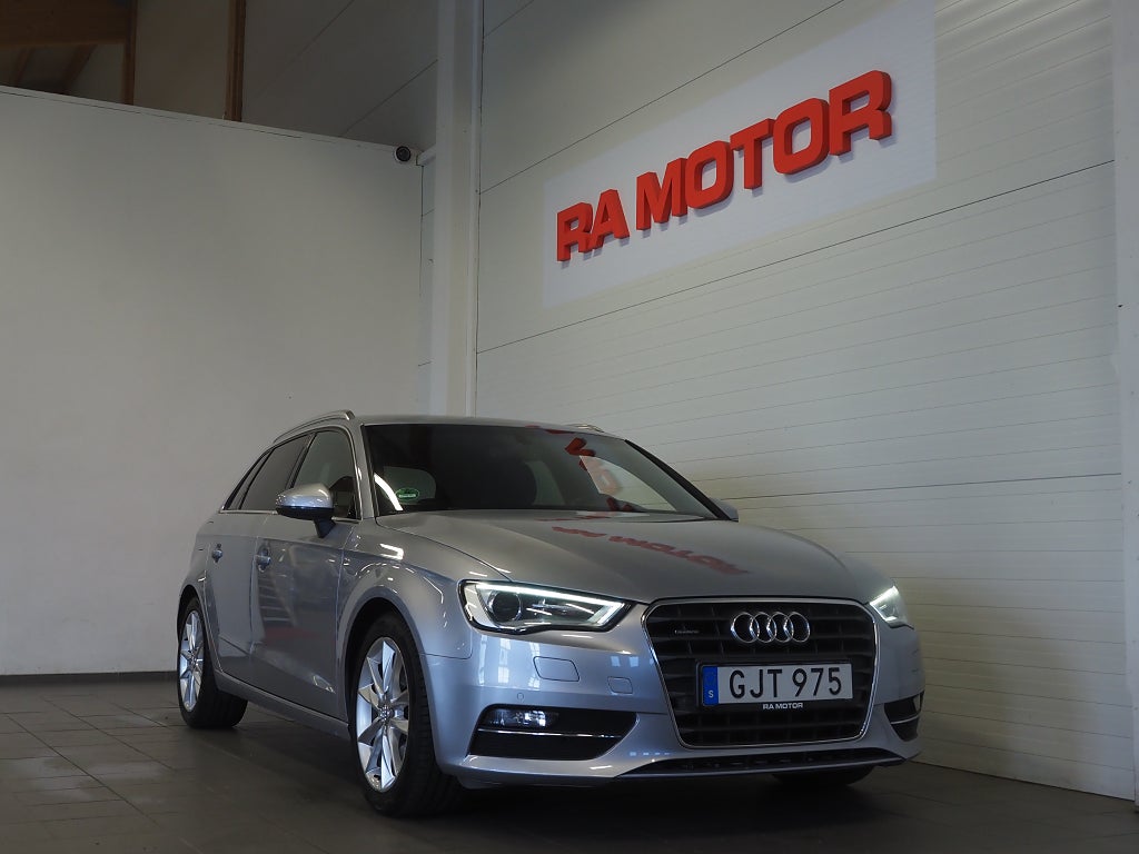 Audi A3 Sportback 2.0 TDI 150hk Quattro Drag Dieselvärmare PDC 2016