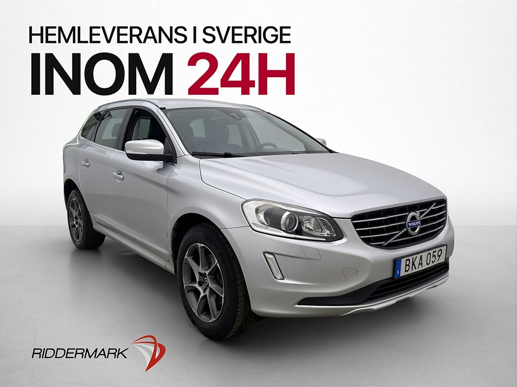 Volvo XC60 D4 AWD 181hk Ocean Race Dragkrok Värmare Skinn